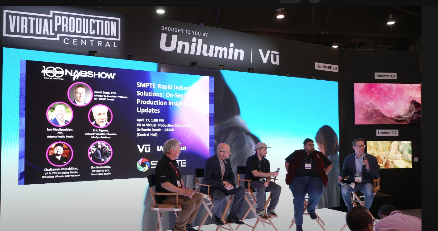 SMPTE RIS: On-Set Virtual Production Insights and Updates